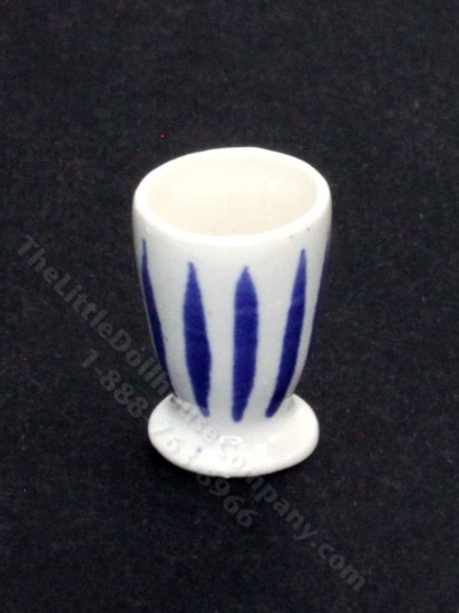 (image for) Miniature Striped Vase by Sam Dunlap for Dollhouses