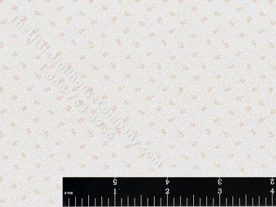 (image for) Tiny Leaves and Dots Miniature Wallpaper for Dollhouses