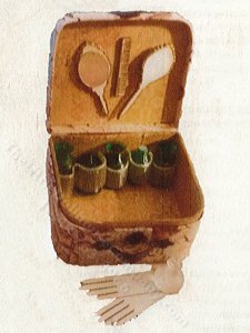 (image for) Miniature Square Vanity Case Kit