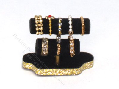 (image for) Miniature Jewellery Stand with Bracelets by Judith Blondell