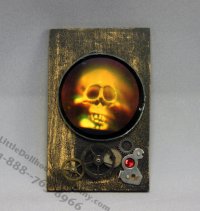 (image for) Dollhouse Miniature Skull Hologram