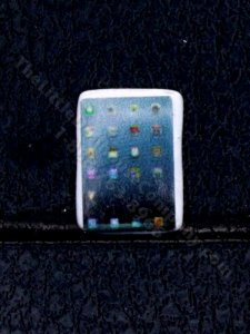 (image for) Miniature White Tablet for Dollhouses
