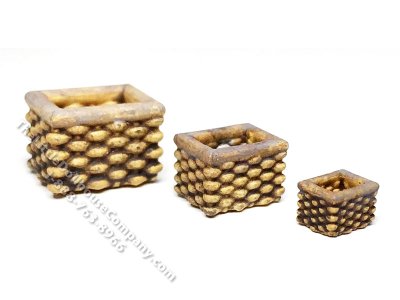 (image for) 1:48 Scale Miniature Square Basket Set Kit