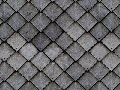 (image for) Dollhouse 1/2" Scale Roof Paper