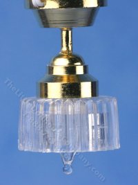 (image for) Miniature Ceiling Light with Scallop Shade