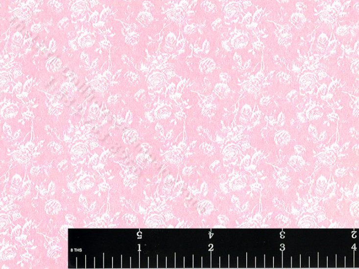 (image for) Tiffany Reverse Miniature Wallpaper for Dollhouses - Pink