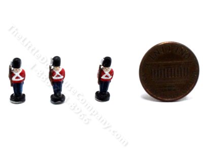 (image for) Miniature Vintage Toy Soldier for Dollhouses