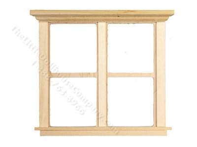 (image for) Classical Double Window for Dollhouses