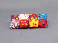 (image for) Miniature Pair of Square Cushions for Dollhouses