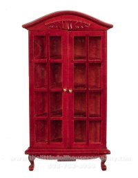 (image for) Miniature Corner Cabinet in Mahogany