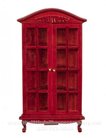 (image for) Miniature Corner Cabinet in Mahogany