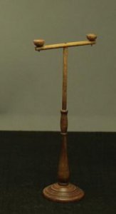 (image for) Dollhouse Scale Model Bird Feeder Stand