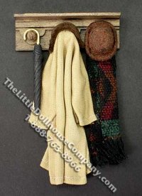 (image for) Miniature Hallway Wall Rack by Bette Jo Chudy for Dollhouses