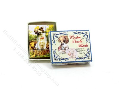 (image for) Miniature Wooden Block Puzzle