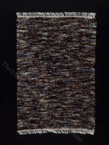 (image for) Miniature Grey Chenille Rug for Dollhouses