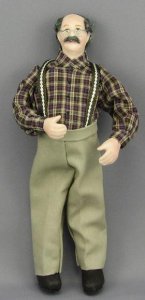 (image for) Man with Glasses by Patsy Thomas