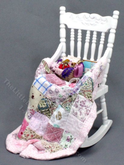 (image for) Miniature Quilting Chair by Bette Jo Chudy for Dollhouse