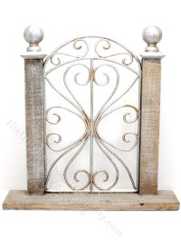 (image for) Garden Gate for Dollhouse Scale Models