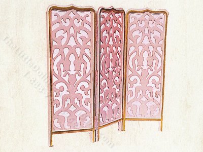 (image for) Miniature Parlour Screen Kit