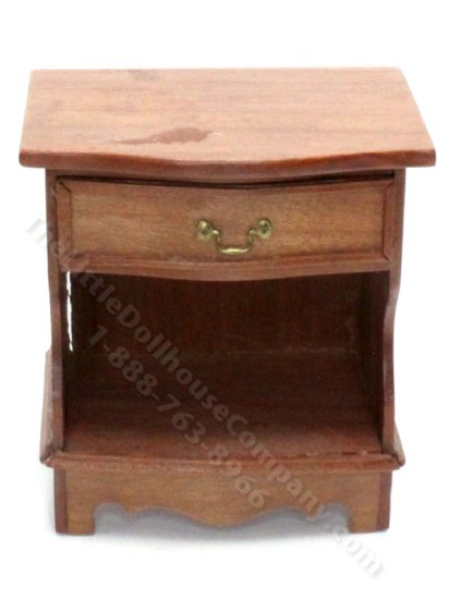 (image for) Miniature Handmade Bedside Table for Dollhouses