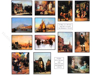 (image for) Miniature Old Masters Picture Sheets Kit