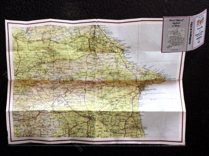 (image for) Miniature Map of Bridlington and Filey for Dollhouses