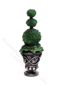(image for) Miniature 3-1/2" Topiary for Dollhouses