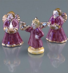 (image for) Porcelain Angel Figurines