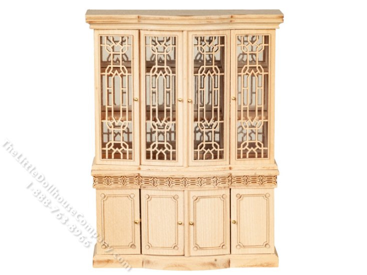 (image for) Miniature Unfinished Display Cabinet