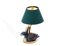 (image for) Miniature 12V Loon Decoy Table Lamp for Dollhouses