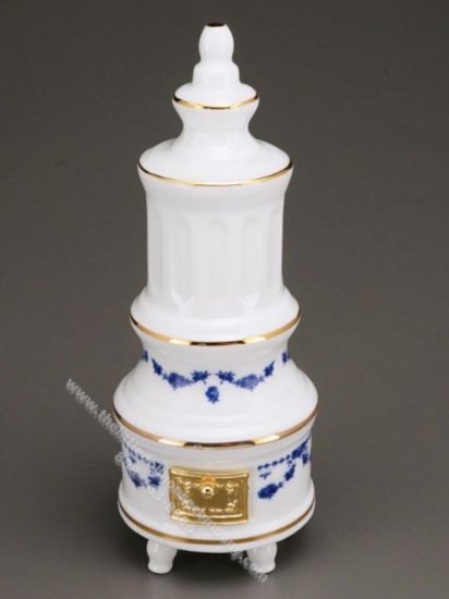 (image for) Porcelain Stove Blue Bow Pattern