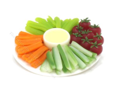(image for) Miniature Vegetable Platter by Charlotte Willmott