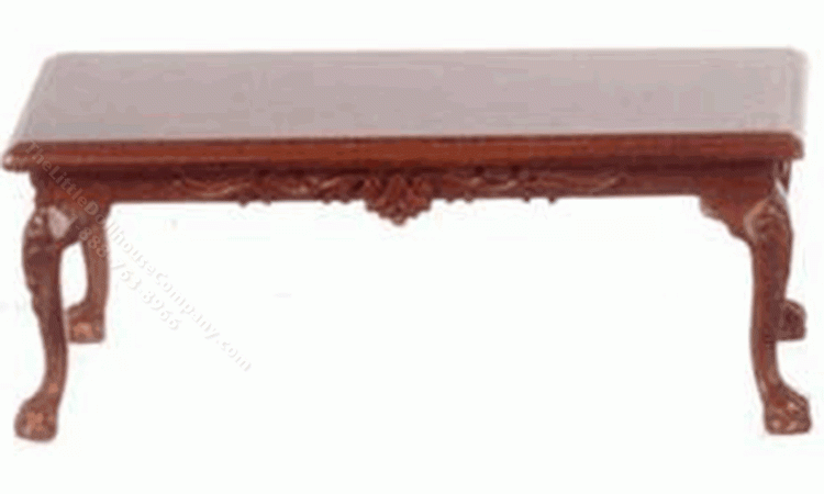 (image for) Miniature Walnut Hoover Coffee Table
