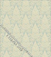 (image for) Fern Damask Pattern Miniature Wallpaper for Dollhouses