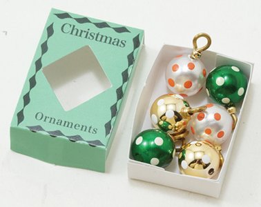(image for) Christmas Ornaments (6 pc)