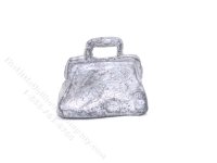 (image for) Miniature Moulded Metal Purse