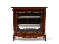 (image for) Miniature Walnut China Display Cabinet