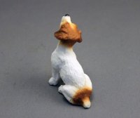 (image for) Dollhouse Scale Model Parson Jack Russell Dog