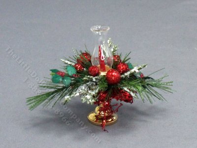 (image for) Miniature Christmas Hurricane for Dollhouses