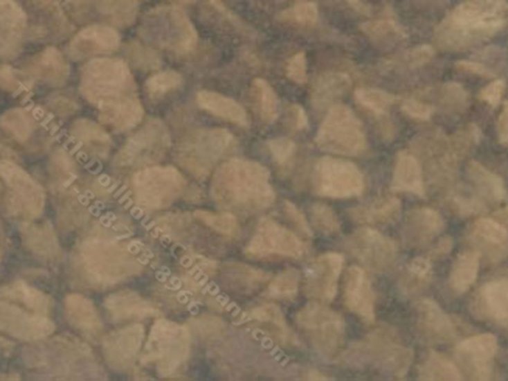 (image for) Miniature Coarse Brown Ballast for Dollhouses