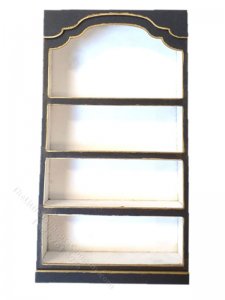 (image for) Miniature Tall Ornate Bookcase Kit
