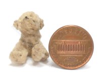 (image for) Miniature Antique Bear by Sue Wilkes of Shoebutton Bears