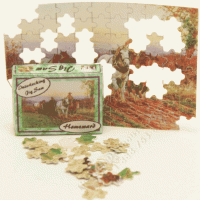 (image for) Miniature Partially Built 88-Piece Jigsaw Puzzle