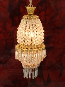 (image for) Dollhouse Scale Daphine Deluxe Petite Chandelier