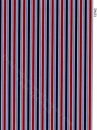 (image for) Burgudy and Navy Stripe Pattern Wallpaper for Dollhouses