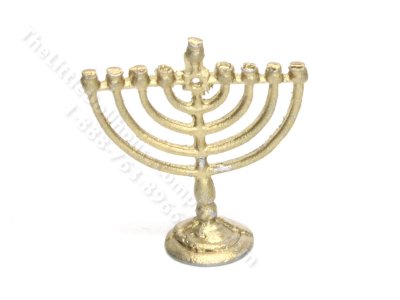 (image for) Miniature Small Gold Chanukia