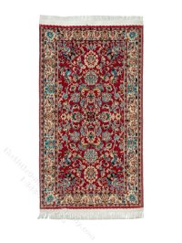 (image for) Miniature Turkish Carpet for Dollhouses - Red