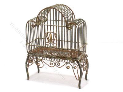 (image for) Miniature Wire Bird Cage