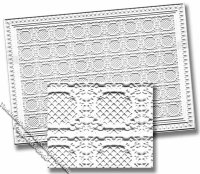 (image for) Miniature Embossed Ceiling Panel for Dollhouses