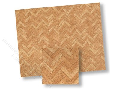(image for) Miniature Faux Wood Paper Flooring for Dollhouses